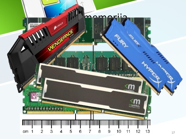 RAM memorija 17 