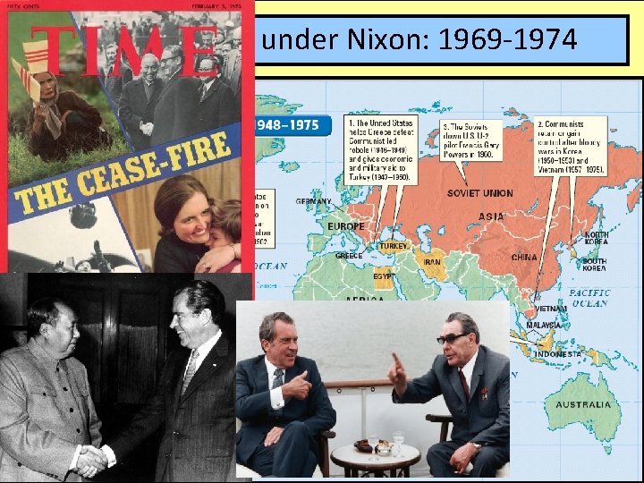 The. The Cold War under 1969 -1974 War: Nixon: 1948 -1975 