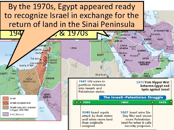 Since By the its 1970 s, creation Egypt in 1947, appeared ready Israel to