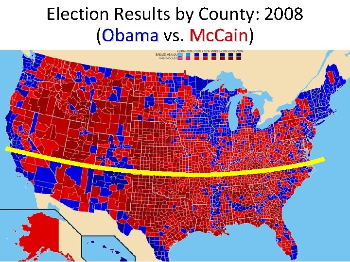 Election Results by by County: 2008 1968 1972 1948 1960 1940 ((Truman Humphrey (Mc.