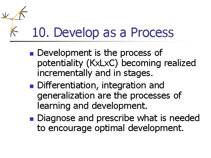 10. Develop as a Process n n n Development is the process of potentiality 10. Develop as a Process n n n Development is the process of potentiality