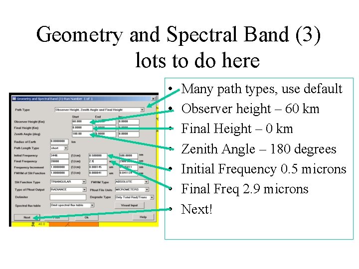 Geometry and Spectral Band (3) lots to do here • • Many path types,