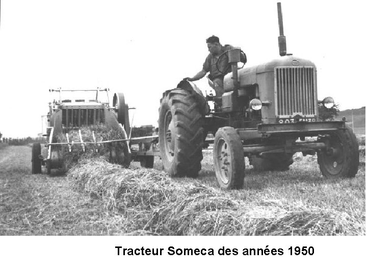 Tracteur Someca des années 1950 