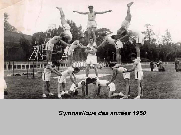 Gymnastique des années 1950 