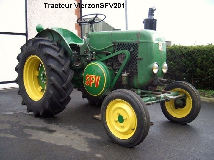 Tracteur Vierzon. SFV 201 