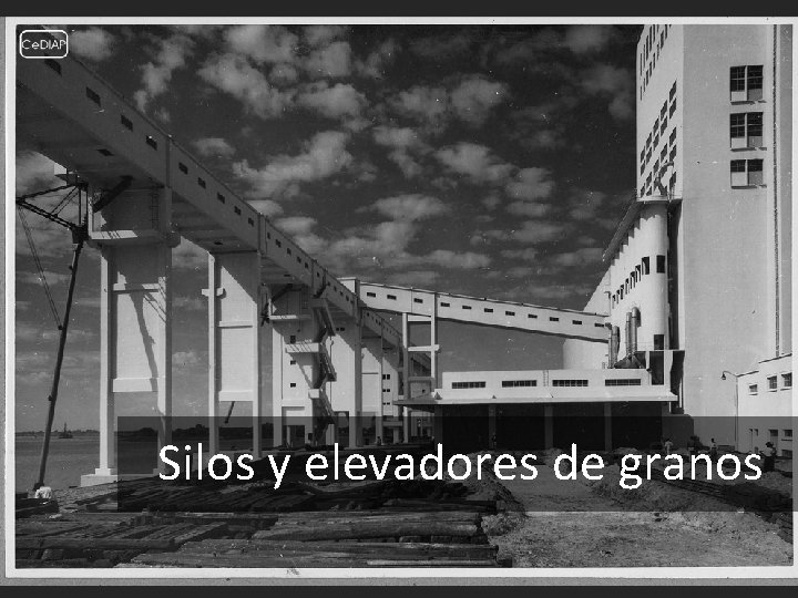 Silos y elevadores de granos 