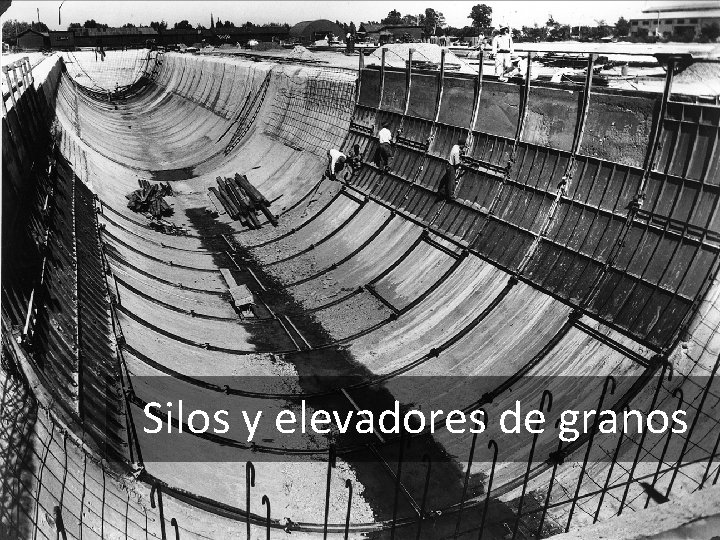 Silos y elevadores de granos 