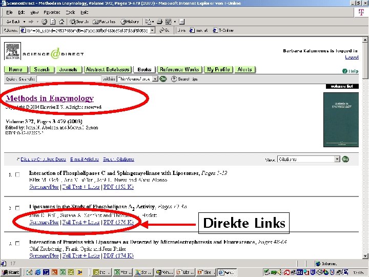 Direkte Links 17 Direkte Links 17