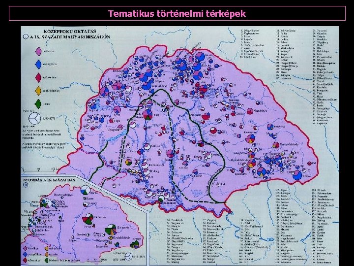 Tematikus történelmi térképek 