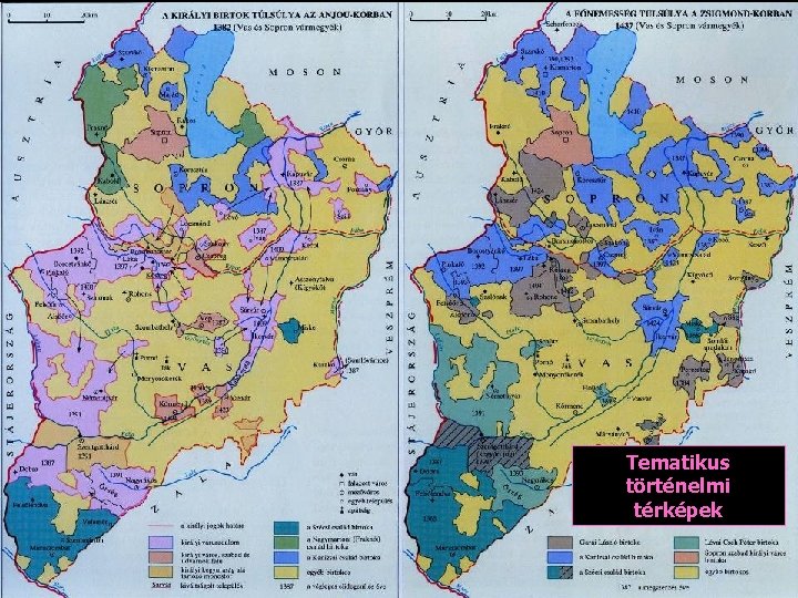 Tematikus történelmi térképek 