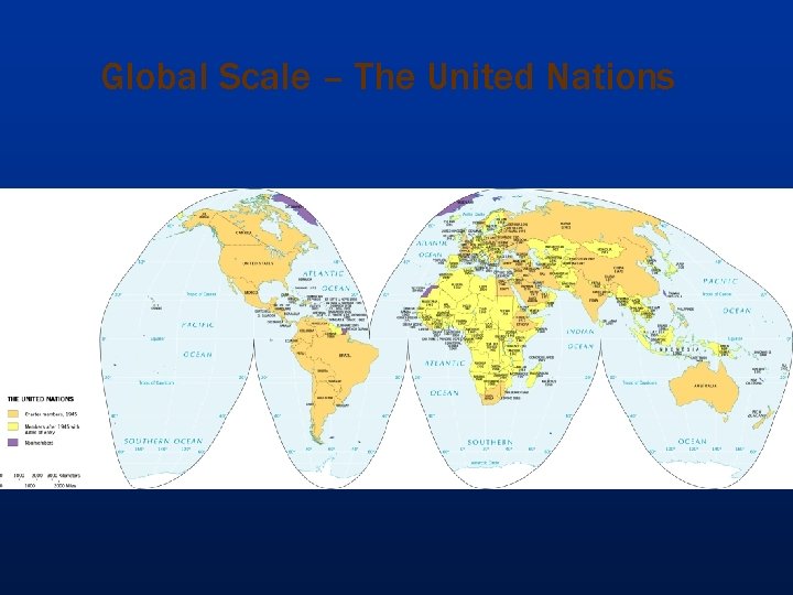 Global Scale – The United Nations 