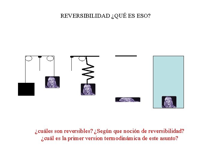 REVERSIBILIDAD ¿QUÉ ES ESO? ¿cuáles son reversibles? ¿Según que noción de reversibilidad? ¿cuál es