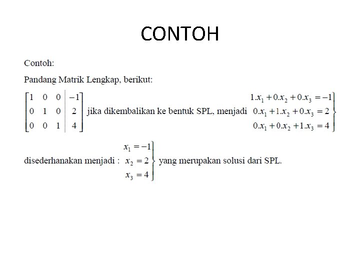 CONTOH 