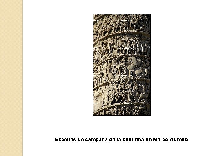 Escenas de campaña de la columna de Marco Aurelio 