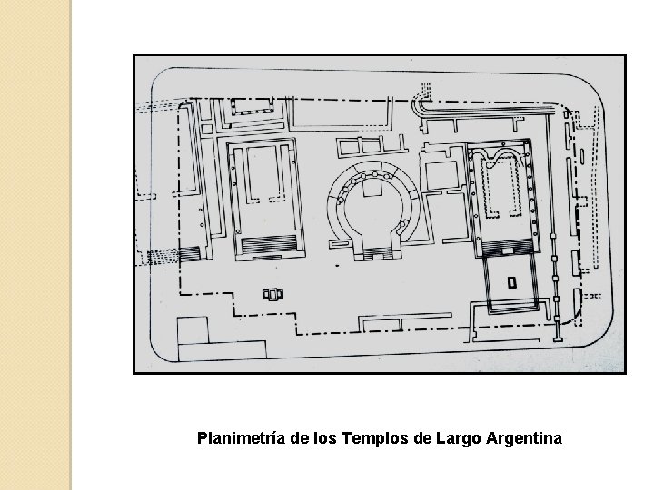 Planimetría de los Templos de Largo Argentina 