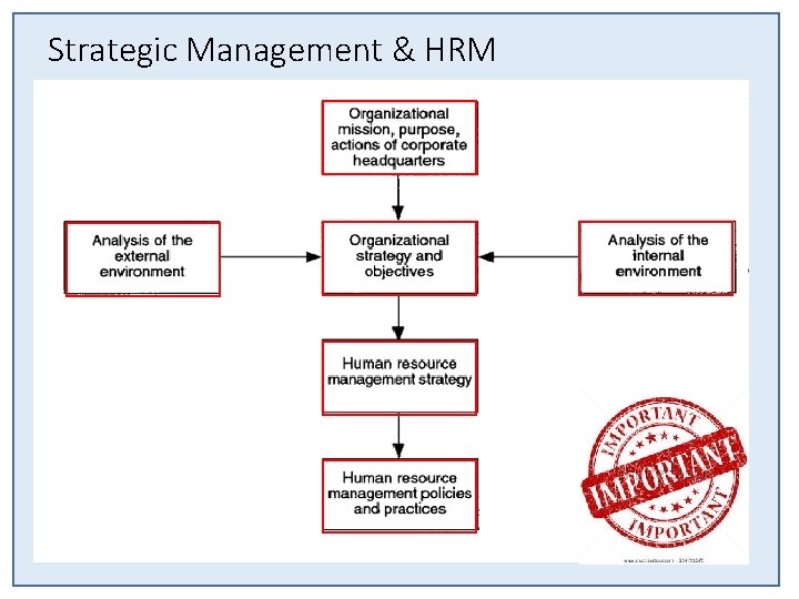 Strategic Management & HRM Strategic Management & HRM