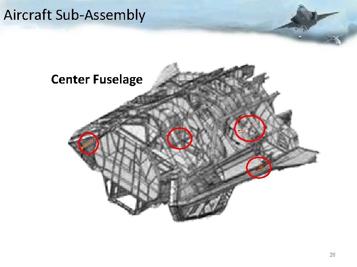 Aircraft Sub-Assembly Center Fuselage 28 