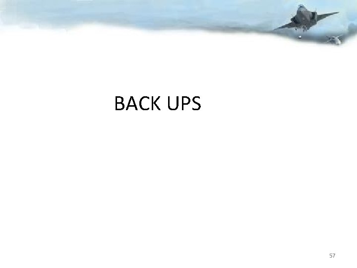 BACK UPS 57 