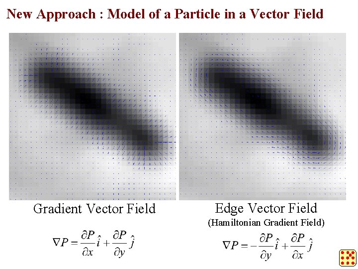 New Approach : Model of a Particle in a Vector Field Gradient Vector Field