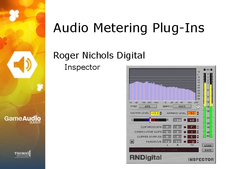 Audio Metering Plug-Ins Roger Nichols Digital Inspector 