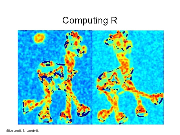 Computing R Slide credit: S. Lazebnik Computing R Slide credit: S. Lazebnik