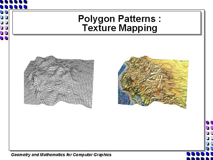 Polygon Patterns : Texture Mapping Geometry and Mathematics for Computer Graphics 