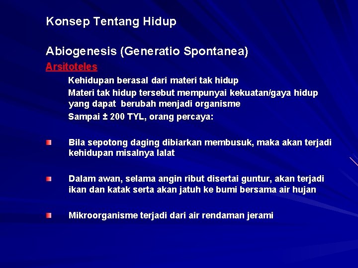 Evolusi Perubahan Secara Bertahap Dari Satu Kondisi Ke