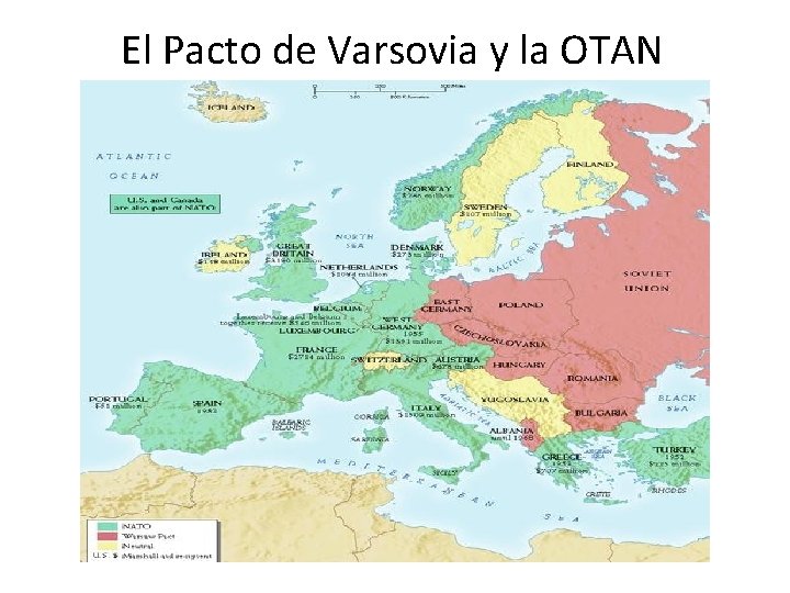 El Pacto de Varsovia y la OTAN 