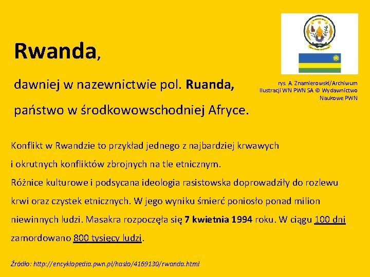 Rwanda, dawniej w nazewnictwie pol. Ruanda, państwo w środkowowschodniej Afryce. rys. A. Znamierowski/Archiwum Ilustracji