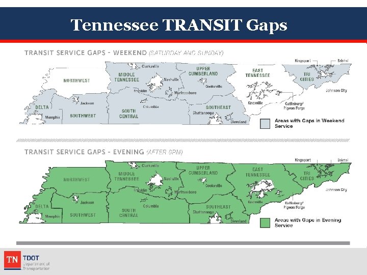 Tennessee TRANSIT Gaps 