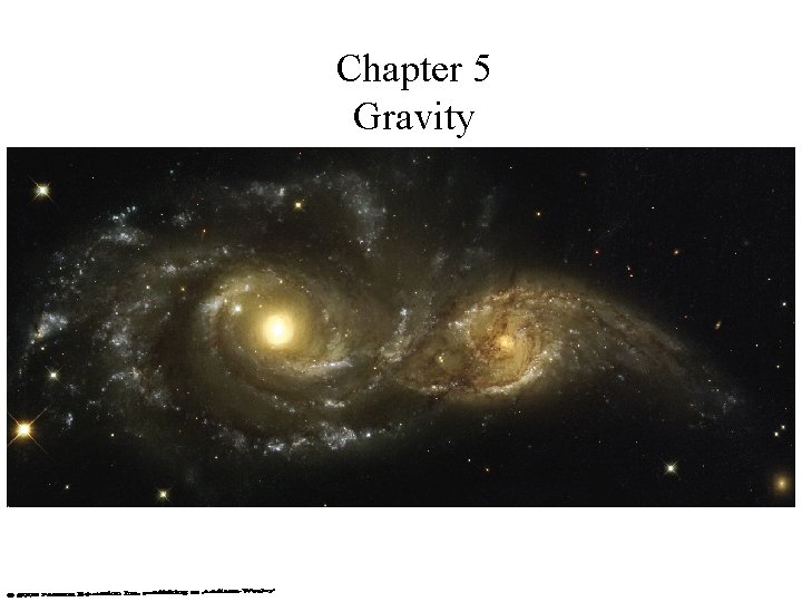 Chapter 5 Gravity 