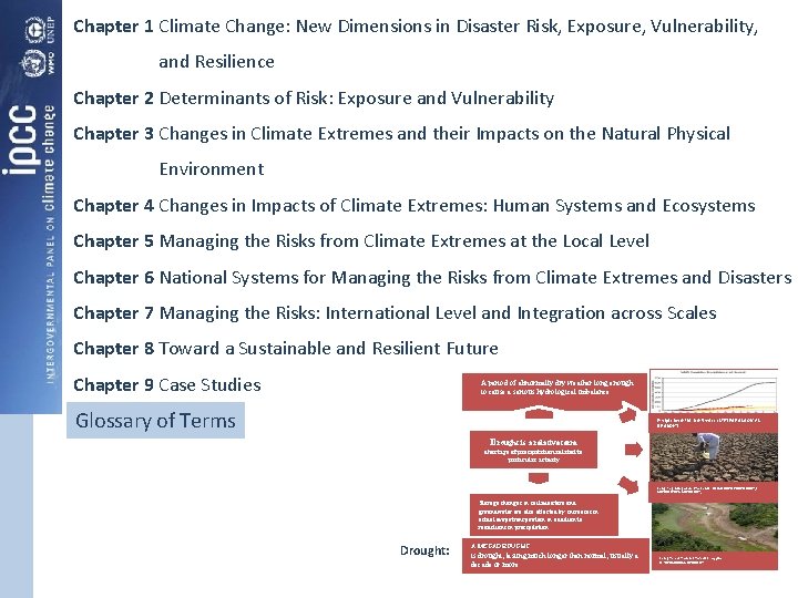 Chapter 1 Climate Change: New Dimensions in Disaster Risk, Exposure, Vulnerability, and Resilience Chapter