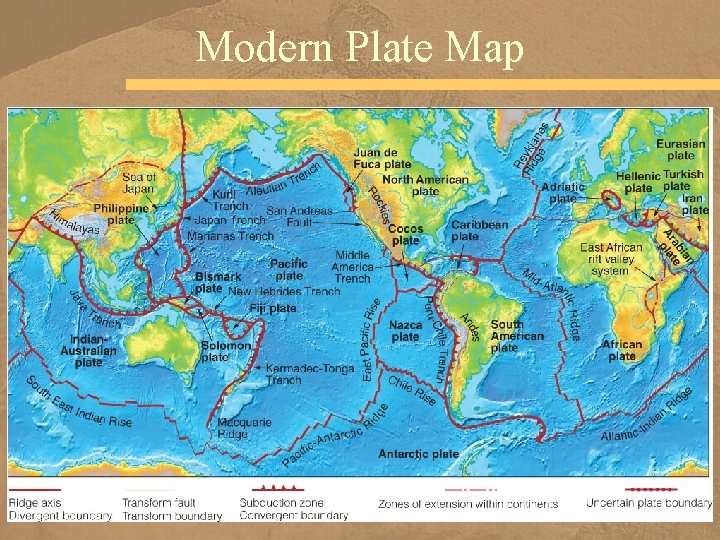 Modern Plate Map 