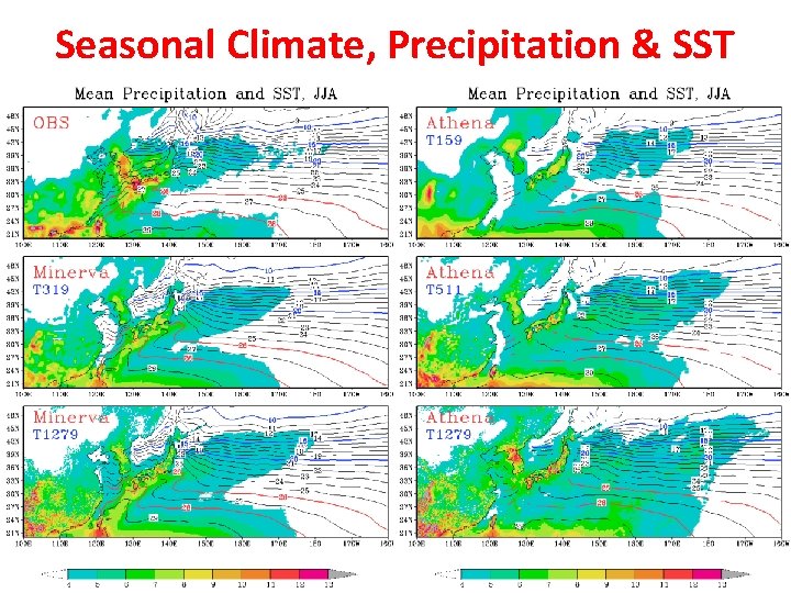 Seasonal Climate, Precipitation & SST 