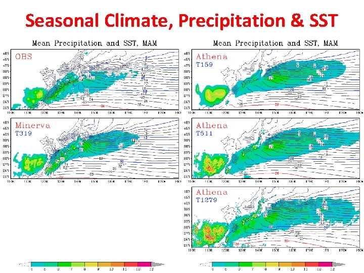 Seasonal Climate, Precipitation & SST 