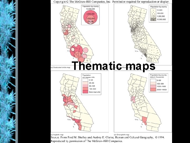 Thematic maps 