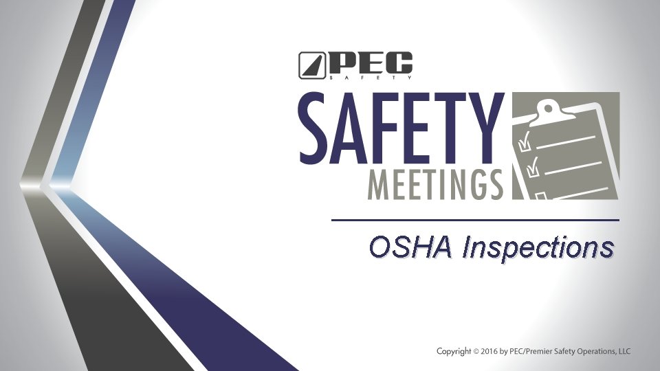OSHA Inspections 