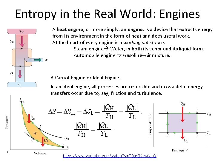 Entropy in the Real World: Engines A heat engine, or more simply, an engine,