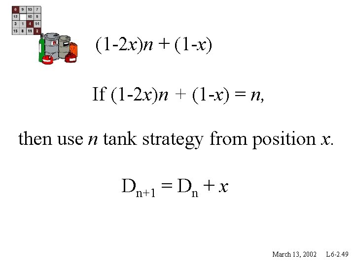 (1 -2 x)n + (1 -x) If (1 -2 x)n + (1 -x) =