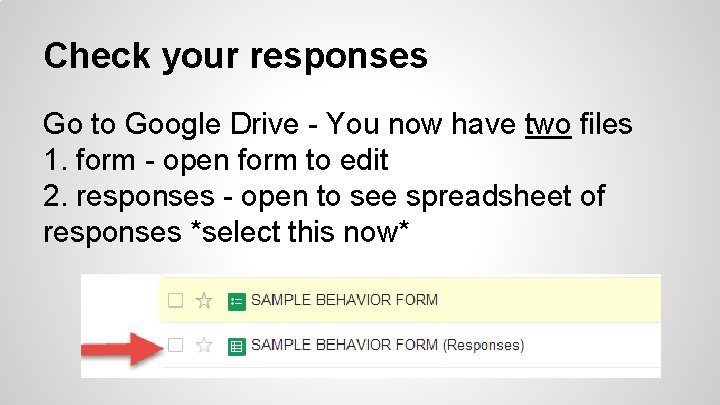 Using Google Forms for Special Education Data August