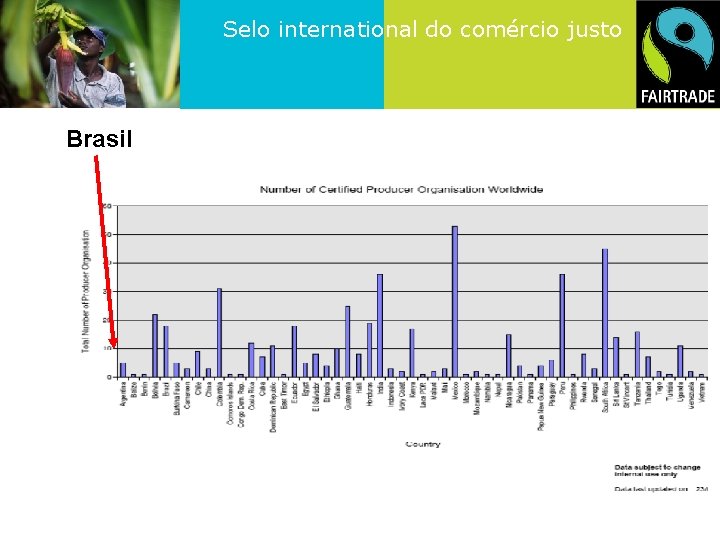 Selo international do comércio justo Brasil 