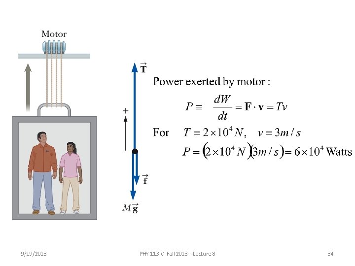 9/19/2013 PHY 113 C Fall 2013 -- Lecture 8 34 