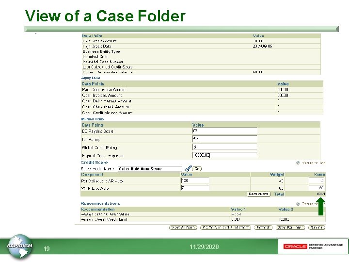 View of a Case Folder 19 11/29/2020 