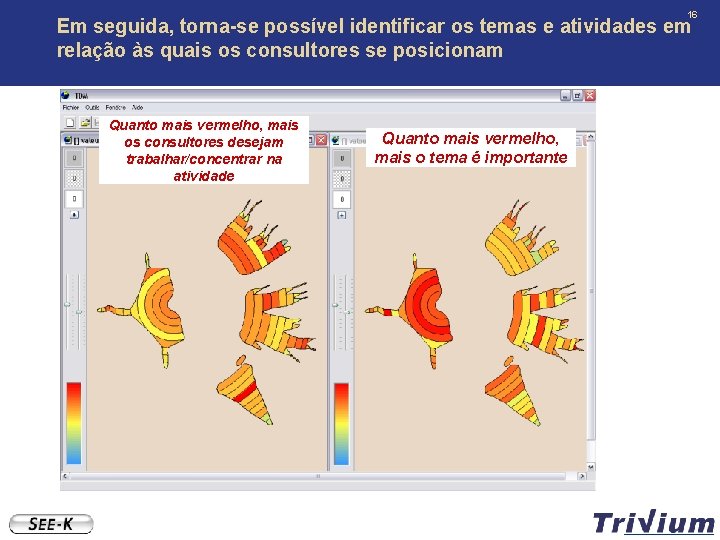 16 Em seguida, torna-se possível identificar os temas e atividades em relação às quais