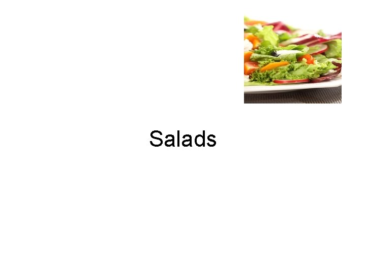 Salads 