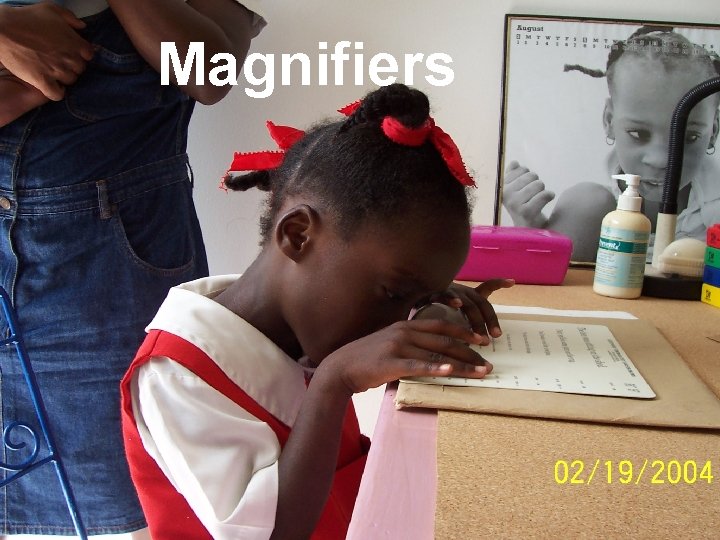 Magnifiers This workshop is funded by the European Union 