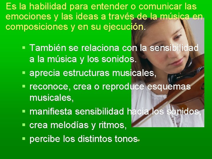 Es la habilidad para entender o comunicar las emociones y las ideas a través