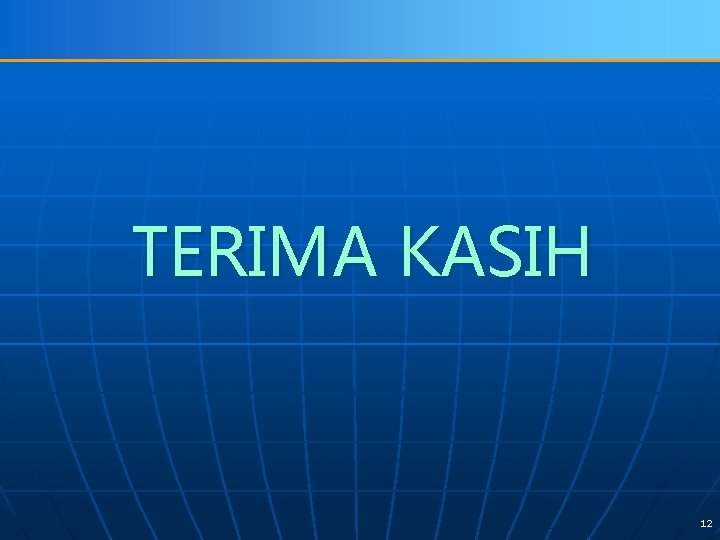TERIMA KASIH 12 