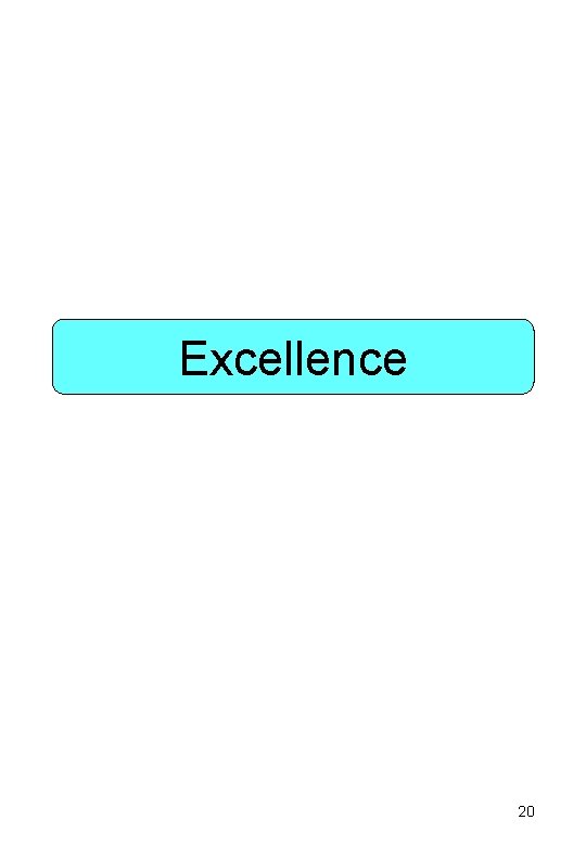 Excellence 20 