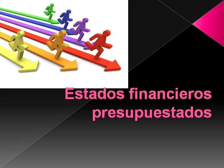 Estados financieros presupuestados 